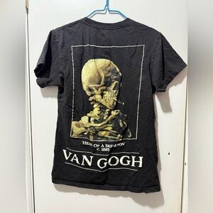 Van Gogh “Head of a Skeleton” c.1885 Shirt Small